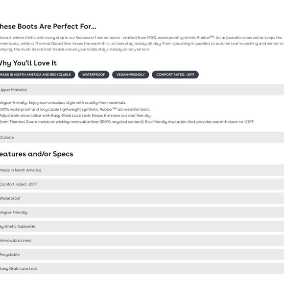 Kamik Toddler Snow Boot Boot Sz 10 Snobuster 1: NEW IN BOX - Picture 4 of 6